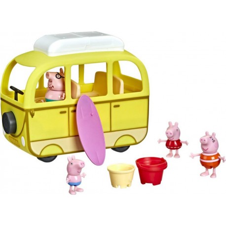 HASBRO PEPPA PIG LE CAMPING-CAR À LA PLAGE