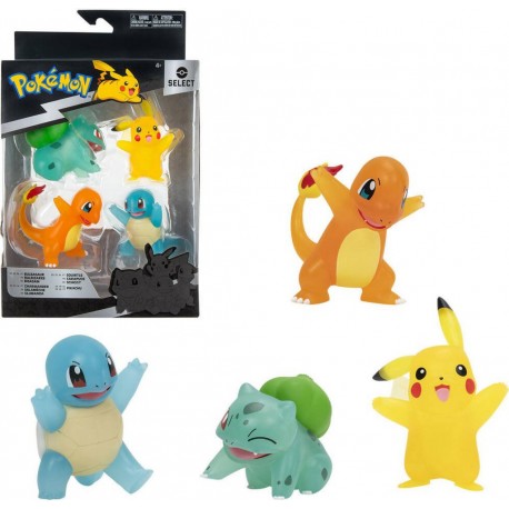 BANDAI POKEMON COFFRET DE 4 FIGURINES 7 CM