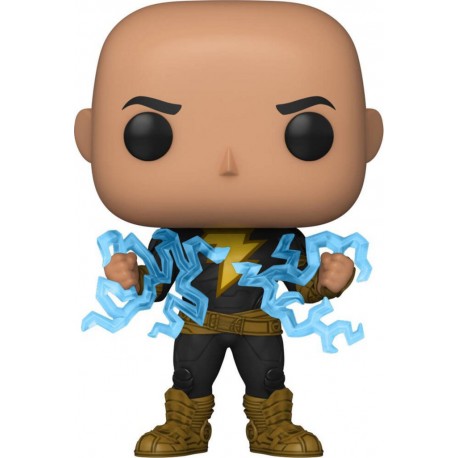 FUNKO POP FIGURINE BLACK ADAM AVEC FOUDRE BLACK ADAM