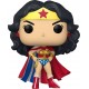 FUNKO POP HEROES FIGURINE WONDER WOMAN CLASSIC AVEC CAPE WONDER WOMAN 80TH DC COMICS