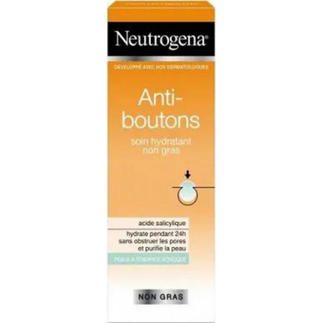 NEUTROGENA crème hydratante anti-boutons 50ml tube 50ml