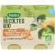 Blédina Les Récoltes Bio Brocolis Pommes de Terre Veau Français (dès 6 mois) par 2 pots de 200g (lot de 6)