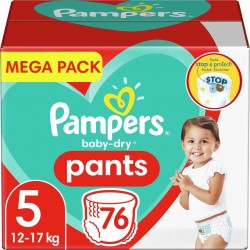 Pampers Culottes Baby Dry Pants T5 x76