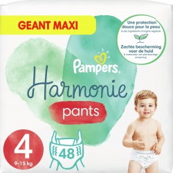 Pampers Culottes Harmonie Taille 4 x48