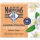 LE PETIT MARSEILLAIS Savon extra doux à la fleur d'oranger mains et corps 4x100g 4 savons 100g - 400g