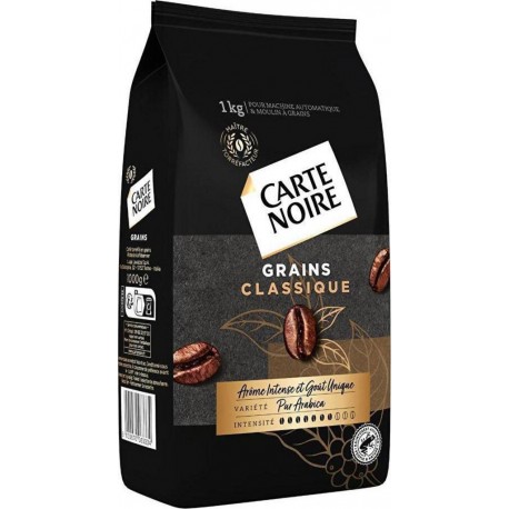 CARTE NOIRE Café en Grains CLASSIQUE 1Kg