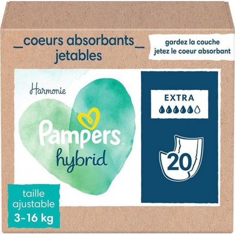 PAMPERS COUCHE INSERT EXTRAX20