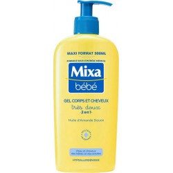 MIXA BEBE Gel Corps & Cheveux Bébé Hyppoallergénique 300ml