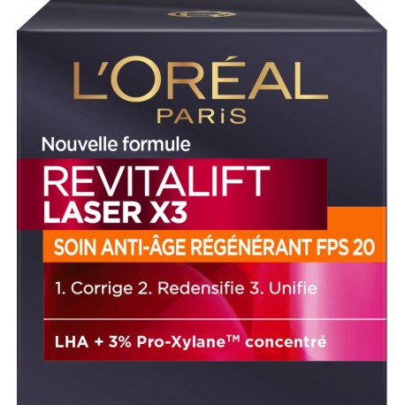 L'OREAL Revitalift soin anti-âge régénérant FPS20 50ml