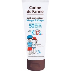 Corine de Farme Lait Protecteur Visage & Corps SPF 50 Protection Haute Kids 125ml (lot de 2)