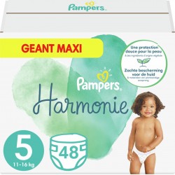 Pampers Couches Harmonie Taille 5 : 11Kg+ x48