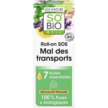 SO'BIO Roll-on SOS mal des transports flacon roll 5ml