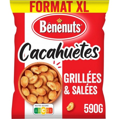 BENENUTS BNN CACHET GRILLEE/SALEES 590G