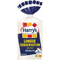 Harrys Pain de mie 100% mie Nature longue conservation 325g