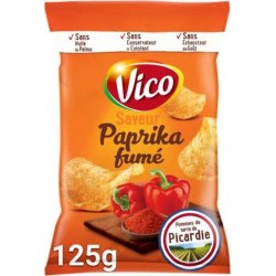 VICO CHIPS PAPRIKA FUME 125G