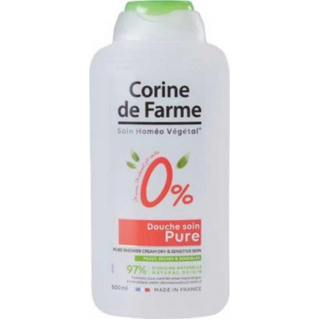 Corine De Farme Gel Banho Pure Peles Secas 500ml