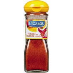 CIGALOU PIMENT CAYEN.36G P.VER