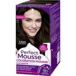 SCHWARZKOPF Perfect Mousse Coloration cheveux mousse chocolat glacé 413