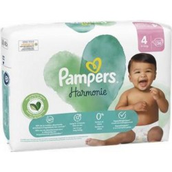 Pampers Harmonie Taille 4 (9-14Kg) x36