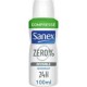 Sanex Zéro% - Déodorant compressé 24h invisible anti traces,100ml