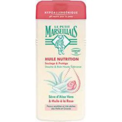 Le Petit Marseillais Douche u0026 bain Huile Nutrition aloe véra 650ml