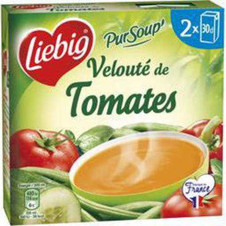 Liebig Pur'Soup - Velouté de tomates 2x30cl 60cl