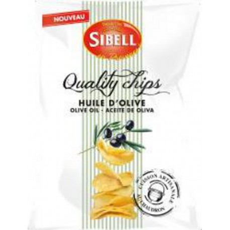 Sibell Chips à l'huile d'olive 120g