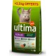 Ultima Croquettes chat Saumon 7,5Kg + 2,5Kg
