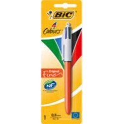 BIC 1 STYLO BILLE 4 COULEURS