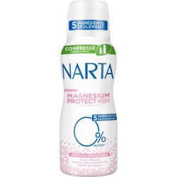 Narta Spray Compressé Magnésium Protect 48h Hypoallergénique 100ml (lot de 4)