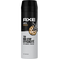 Axe Déodorant homme Collision Anti-transpirant 72h Cuir&Cookies 200ml