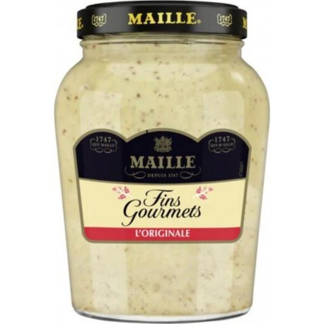 MAILLE Moutarde Fins Gourmets L’Originale 320g (lot de 7)