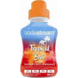 Sodastream Tropical Bali Concentré Saveur Coco et Ananas 500ml (lot de 3) 30011021