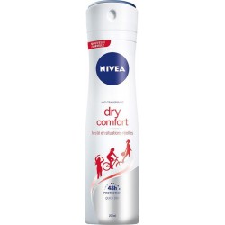 Nivea Anti-Transpirant Dry Comfort 48h Protection 200ml (lot de 4)