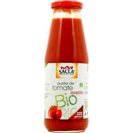 Sacla Purée de tomate Sacla'Italia Bio 680g