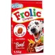 Frolic Complet Croquettes Chiens Boeuf Carottes Céréales 1,5Kg (lot de 6)