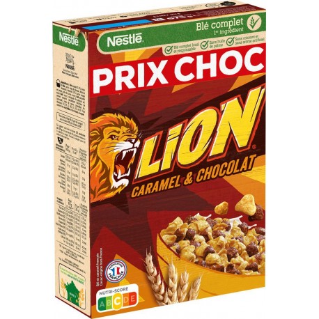 Lion Céréales Caramel & Chocolat 675g