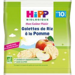 Hipp biologique Galettes de riz à la pomme BIO, dès 10 mois 30g