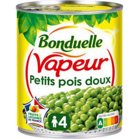 BONDUELLE VAPEUR POIS 530g