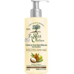 Le Petit Olivier Crème de Soin Sans Rinçage Huiles d’Olive, Karité, Argan 200ml