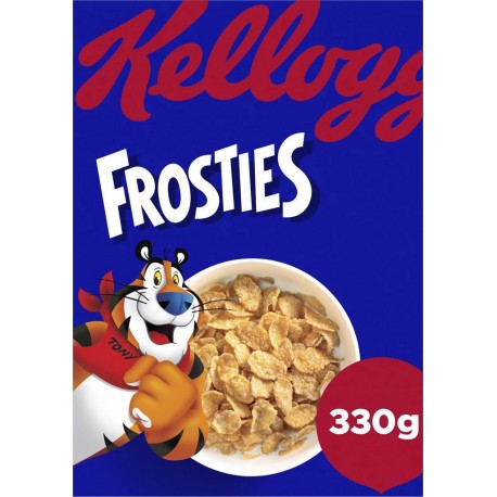 KELLOGG'S Céréales Frosties 330g (lot de 3)