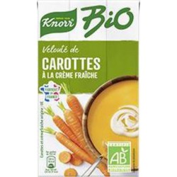 Knorr Soupe velouté Bio Carotte à la Crème fraîche 1L