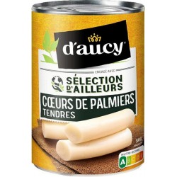 D'aucy Coeurs De Palmiers Tendres égouté 220g net 400g