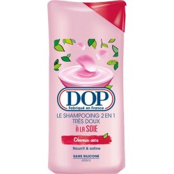 DOP Le Shampooing 2 en 1 Très Doux à la Soie Sans Silicone 400ml (lot de 4)