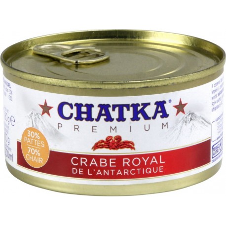 CHATKA Crabe Royal de l'Antarctique 110g