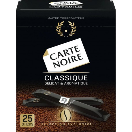CARTE NOIRE STICK CLASSIQUE x25 40g