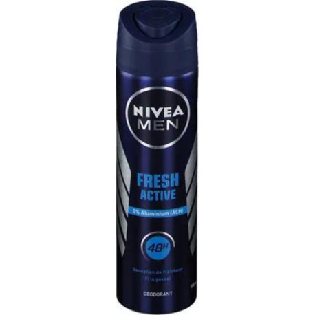 NIVEA Déodorant compressé Homme fresh active 150ml