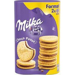 Milka Biscuits Choco Pause Chocolat au Lait x13 260g (lot de 2)
