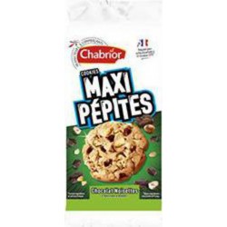 Chabrior Cookies Maxi pépites chocolat noisette 184g