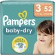 Pampers Couches Baby Dry Géant maxi T3 6-10Kg x52 (lot de 2 soit 104 couches)